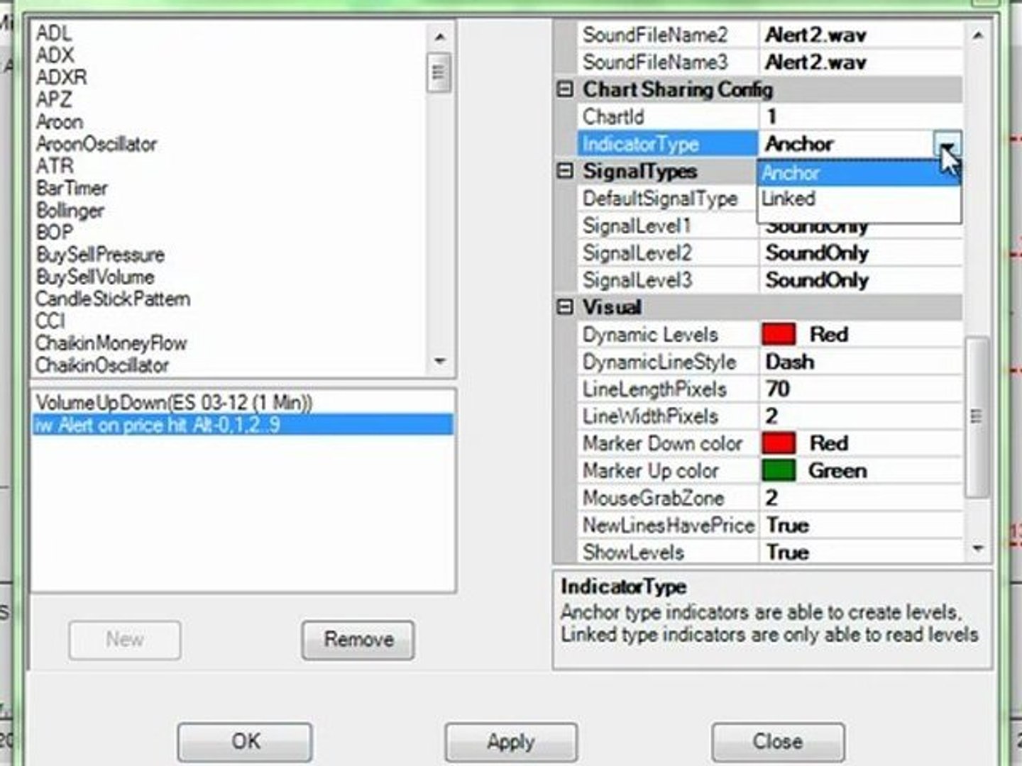 Alert On Price Hit Indicator Ninjatrader Indicator Video Dailymotion
