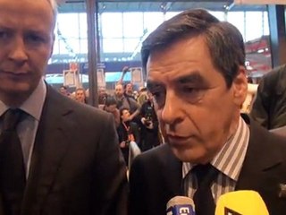 SIA 2012 : François Fillon et le revenu des éleveurs