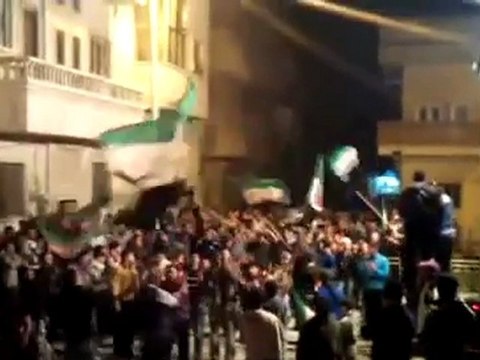 فري برس حماه المحتلة مسائية طريق حلب مسجد زيد بن ثابت 26 2 2012