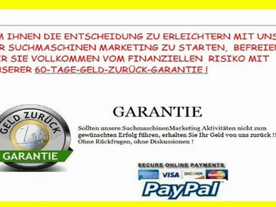 Webseitenoptimierung und Suchmaschinenoptimierung