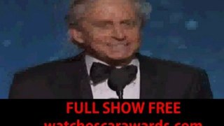 Michael Douglas presents Oscars 2012