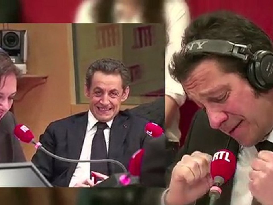 Laurent Gerra imite Nicolas Sarkozy... devant Nicolas Sarkozy !