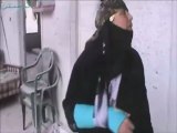 فري برس حمص الرستن امراة تبكي دمار منزلها بالكامل 26 2 2012