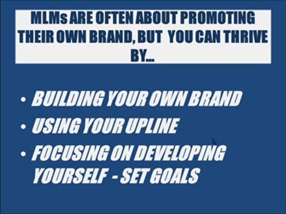 MLM - How To Become Successful in Network Marketing