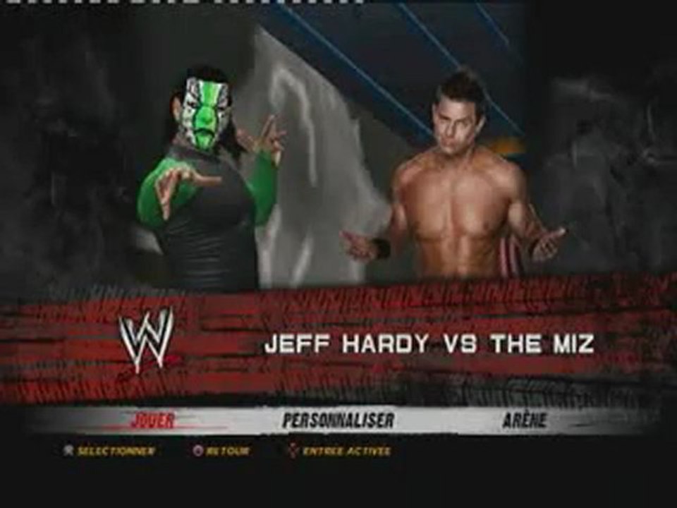 The Miz vs Jeff Hardy (vendetta #4)
