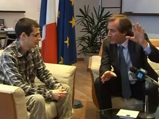 Gilad Shalit de vacaciones en Estados Unidos