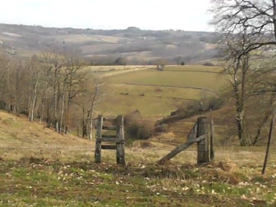 Brevet de chasse sur lievre chez les LALANDES en AVEYRON Me et Mr LARINIER 3eme partie