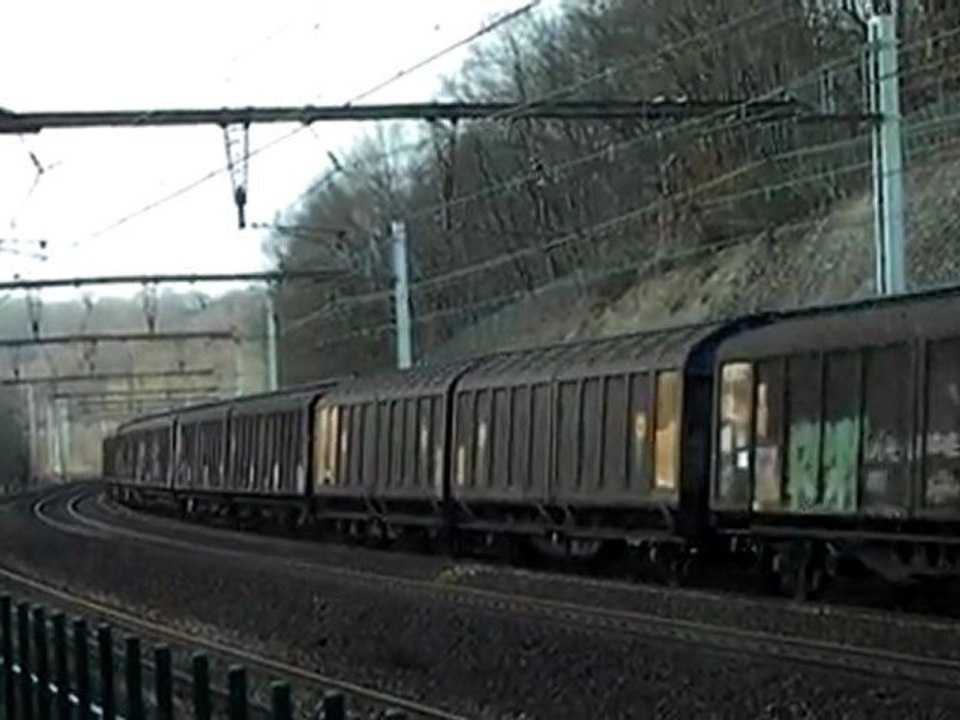 Train  ECR à Chamarande le 26-02-2012