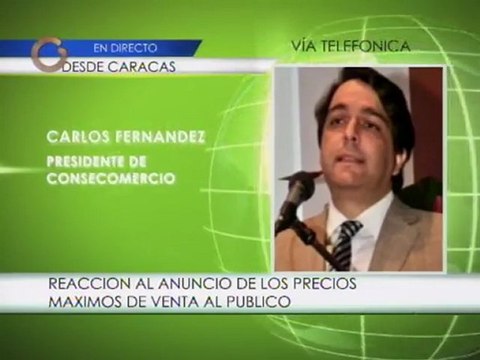 Consecomercio: precios de algunos productos “prácticamente quedan como estaban”