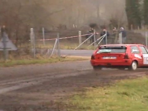 crash rallye de la cote fleurie 2012