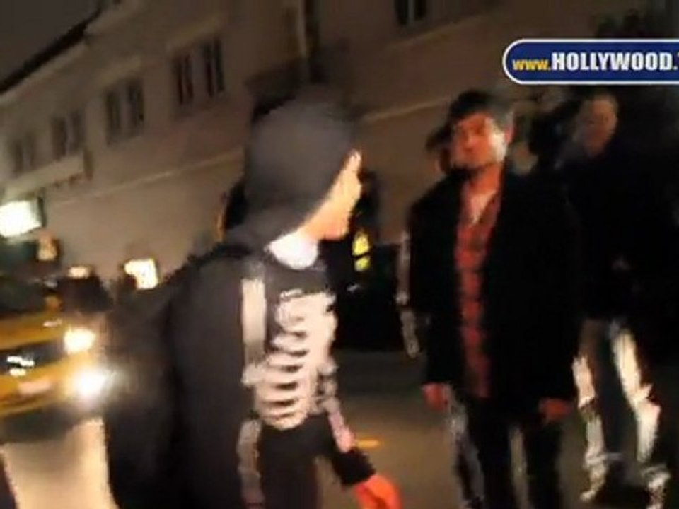 Pete Wentz out for a night at Angels & Kings