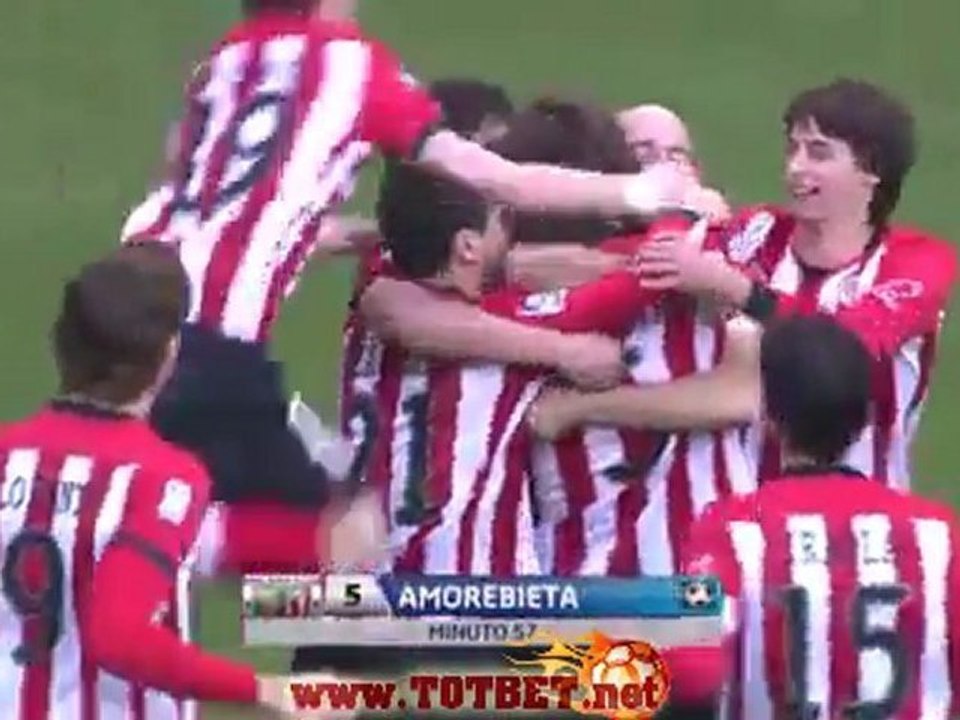 Атлетик - Малага (3-0) 19.02.2012