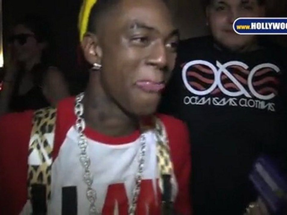 Soulja Boy, Kevin Jonas, and Kyle & Christopher Massey at X-Box charity event.