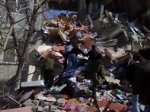 Effondrement d'un immeuble en russie #2