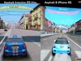 Asphalt 6 (iPhone 4S) vs Asphalt Injection (PS Vita) - Graphics Comparison