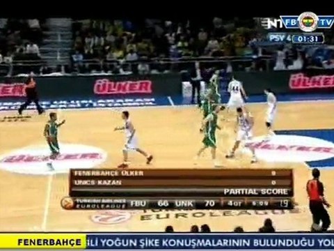 23 Şubat 2012 Fenerbahçe Ülker - Unics Kazan Maçı 3&4 Periyot