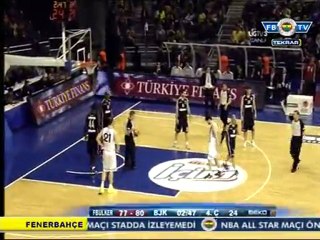26 Şubat 2012 Fenerbahçe Ülker - Beşiktaş Milangaz 4. Periyot
