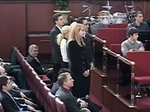 Victor Ponta, Daciana si Corina Cretu la penticostalii din Chicago impreuna cu pastorul Dorel Popa