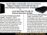 Seagate FreeAgent GoFlex 500 GB USB 3.0 STAA500105 3.0 vs. LaCie Rugged Hard DiskExternal Hard Drive 301304U