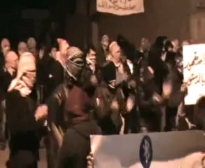 فري برس  حلب مدينه بزاعة مسائيه27 2 2012