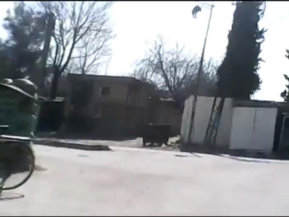 فري برس غوطة دمشق سقبا  استفتاء على ظهور الدبابات  26 2 2012