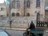 فري برس اثار الدمار الاحتلال الاسدي على مدينة اعزاز 27 2 2012 ‫ ‬ ‫ج3