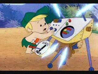 Scene from Jetsons Meet The Flintstones