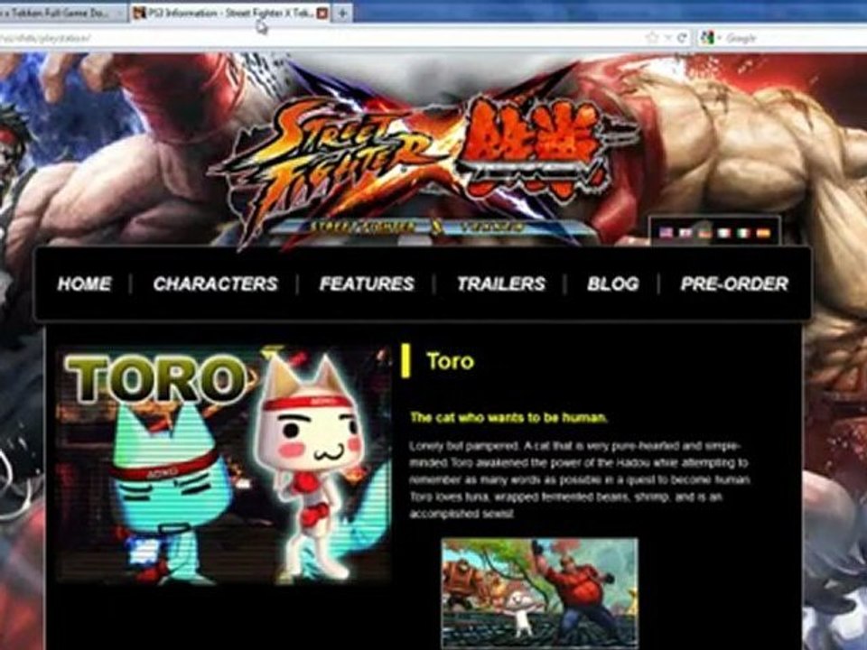 Street Fighter X Tekken - NEW Cole | Heihachi Vs Kuro | Toro PlayStation