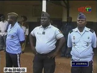 Prise de fonction du directeur départemental de la police de la Bouenza