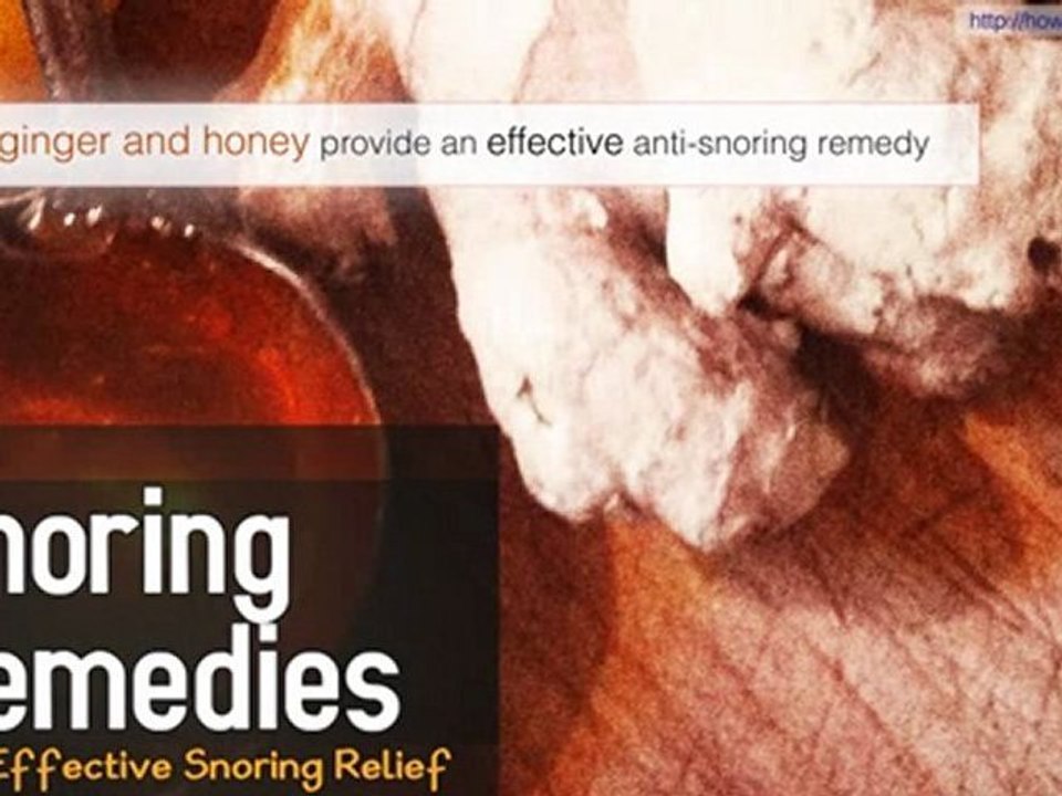 Snoring Remedies : For Effective Snoring Relief