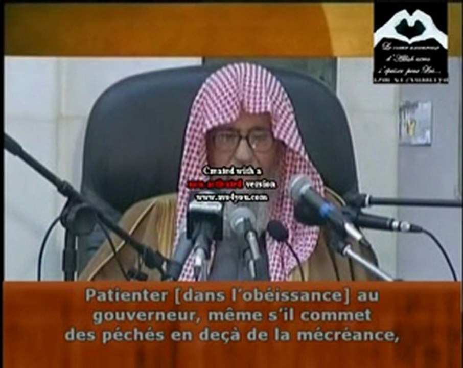 La voie des compagnons pieux du prophète (Sallallahou Alayhi Wasallam) - Sâlih Al-Fawzân (صالح الفوزان)