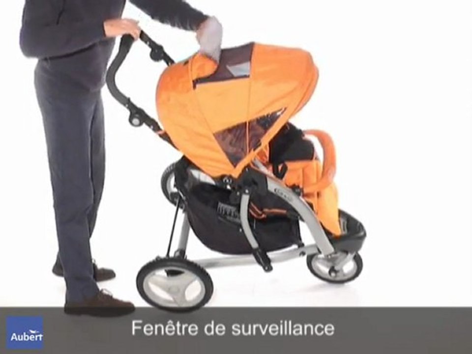 Poussette Trekko de Graco - Capote et rangement