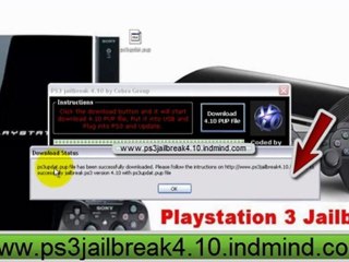 Sony PS3 Jailbreak 4.10 With Tutorial