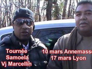 TEASER TOURNÉE SAMOÊLA & VJ MARCELLIN en FRANCE par L'ASSO J.M.G