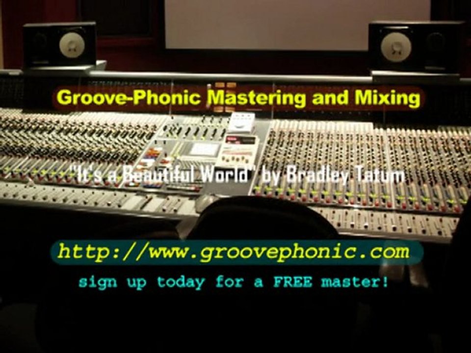 Bradley Tatum "Beautiful World" excerpt mastering example