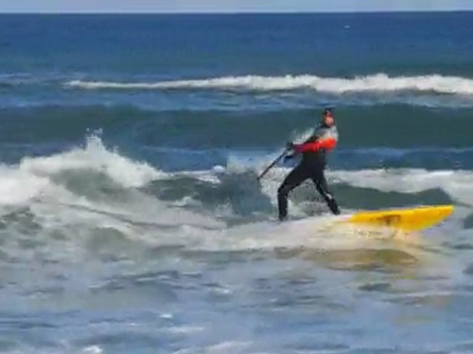 Stand up paddle Leucate Hiver 2012
