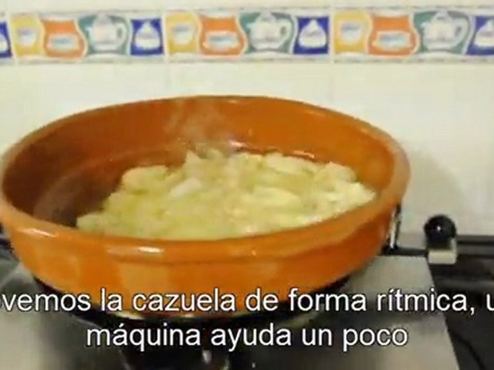 Cocochas bacalao pilpil con máquina