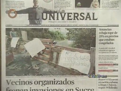 Titulares de Primera Página este martes 28 de febrero