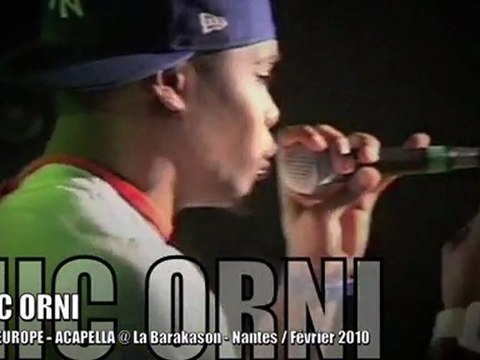 MIC ORNI, Acapella @ EOW Europe 2010, Nantes