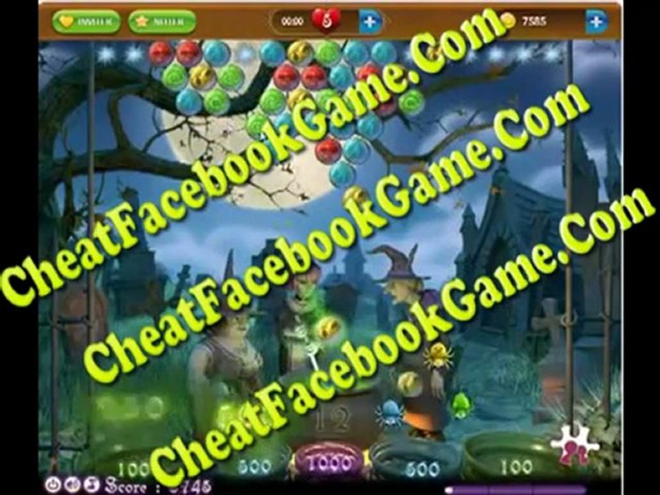 Bubble Witch Saga Cheats 2012