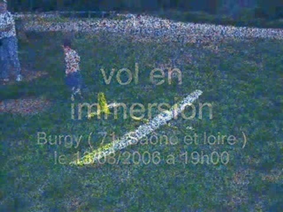 vol en immersion
