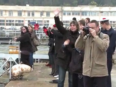 La frégate Georges Leygues appareille