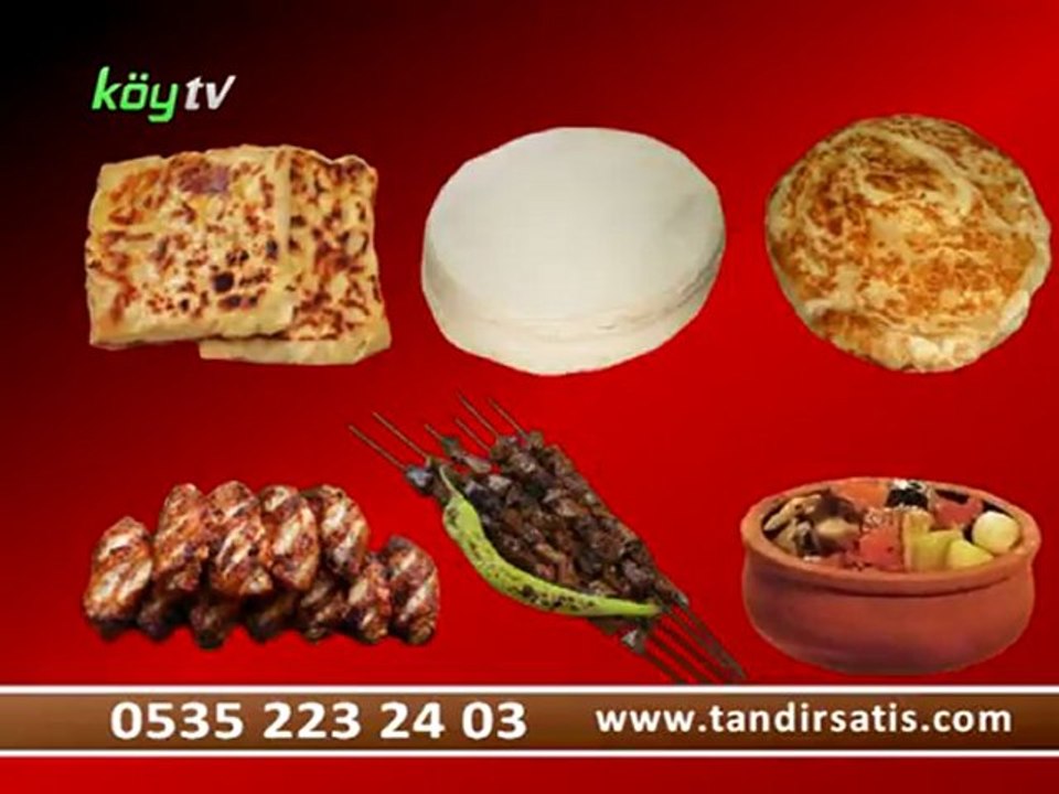 Gözleme, Yufka, Bazlama, Katmer, Izgara Tandırları