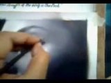 Kate Winslet Portrait Painting Dry Brush Method - 3gp Part Third Final