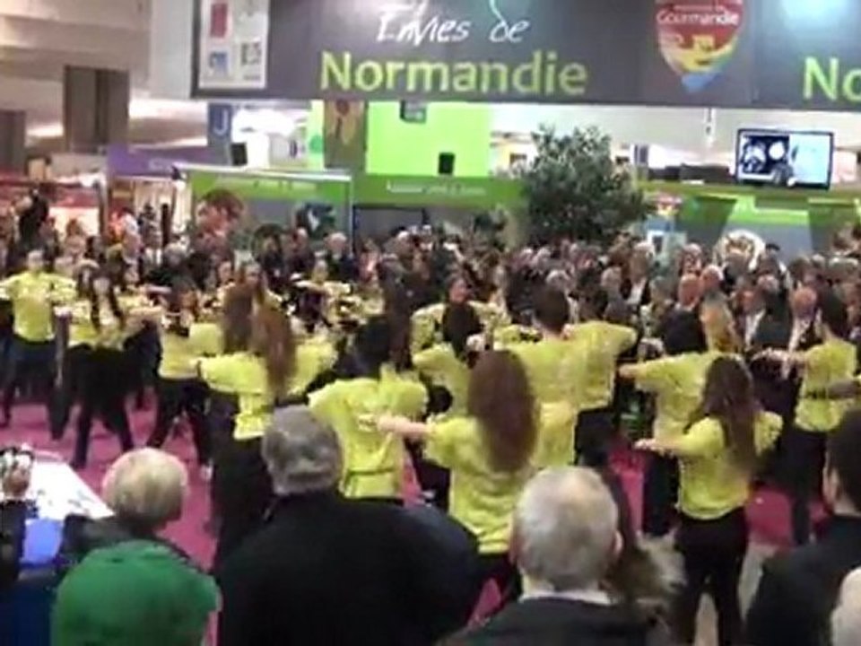 SIA 2012 : Flash'mob, made in Normandie