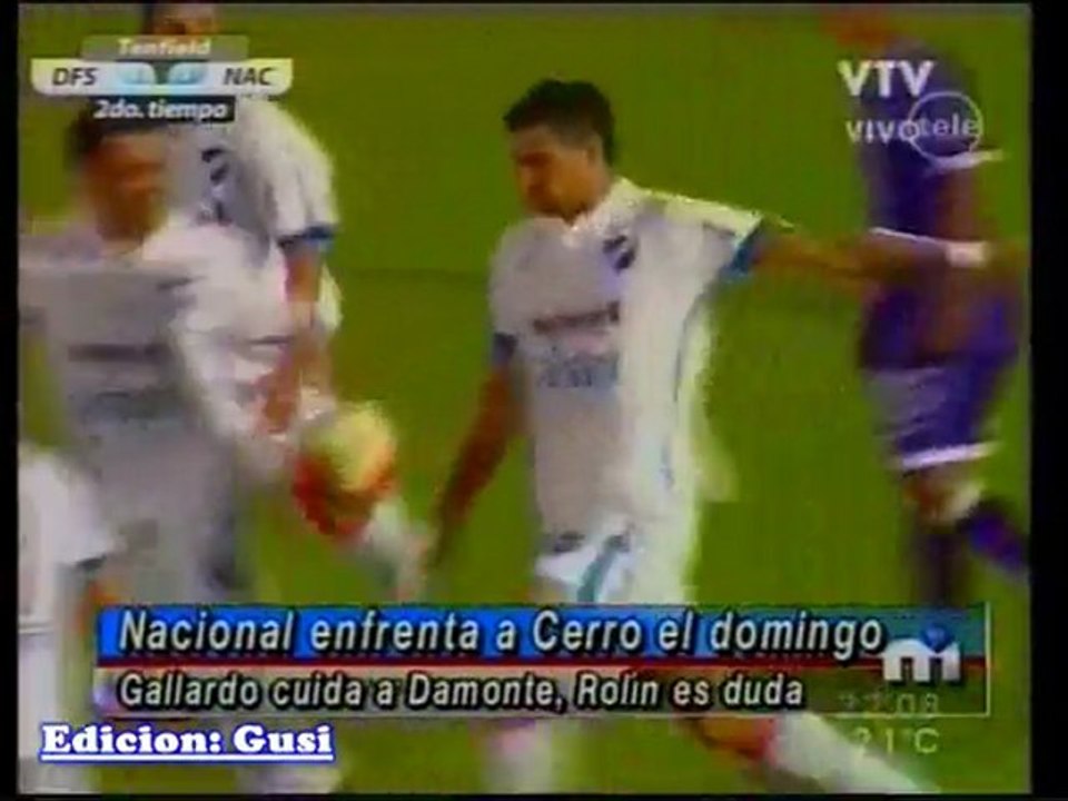 Nacional enfrenta a Cerro el domingo