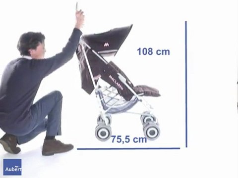Poussette Techno XLR de Maclaren - Dépliage