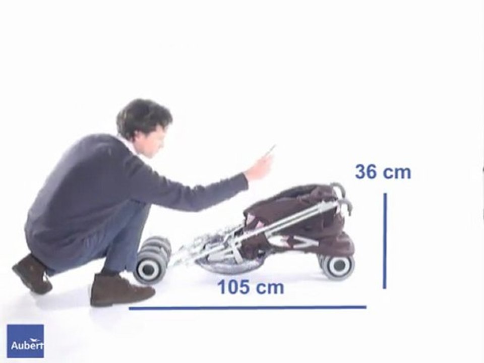 Poussette Techno XLR de Maclaren - Pliage