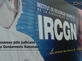 Déplacement de Claude Guéant au pôle judiciaire de la Gendarmerie Nationale à Rosny-Sous-Bois