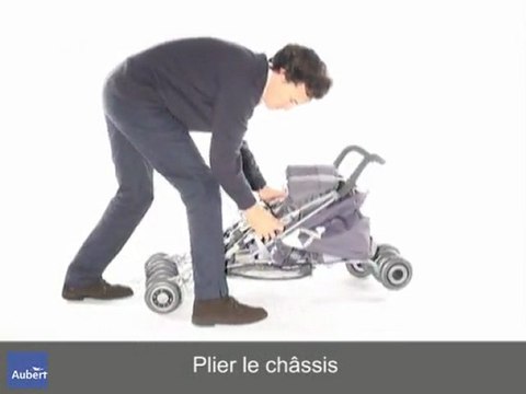 Poussette Twin Techno de Maclaren - Pliage